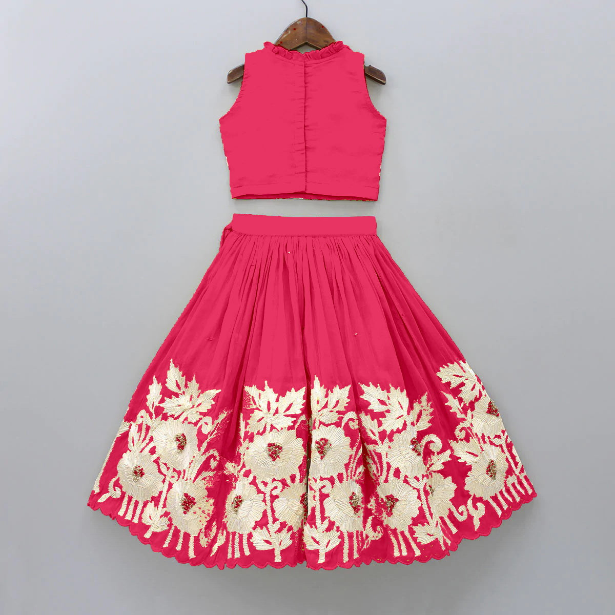 Whimsical Fairy Tale: Kids Georgette Lehenga Choli Set