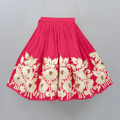 Whimsical Fairy Tale: Kids Georgette Lehenga Choli Set