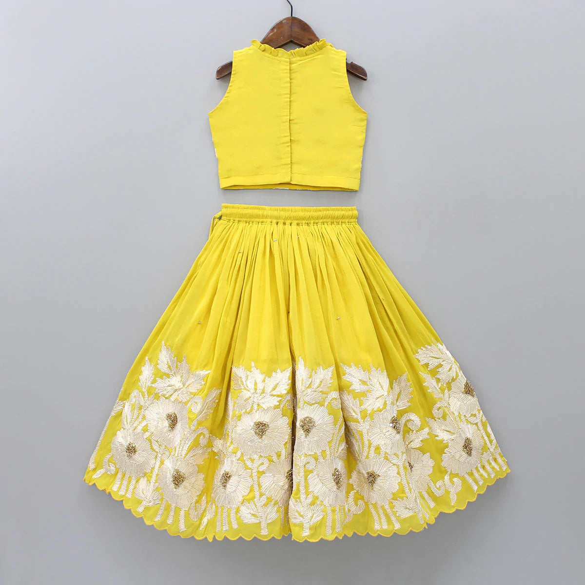 Whimsical Fairy Tale: Kids Georgette Lehenga Choli Set