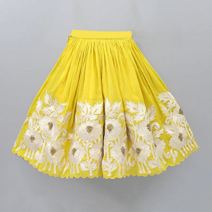 Whimsical Fairy Tale: Kids Georgette Lehenga Choli Set