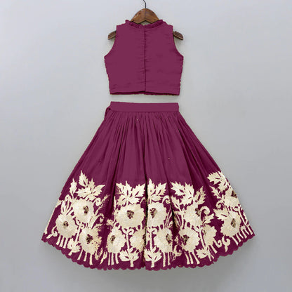 Whimsical Fairy Tale: Kids Georgette Lehenga Choli Set